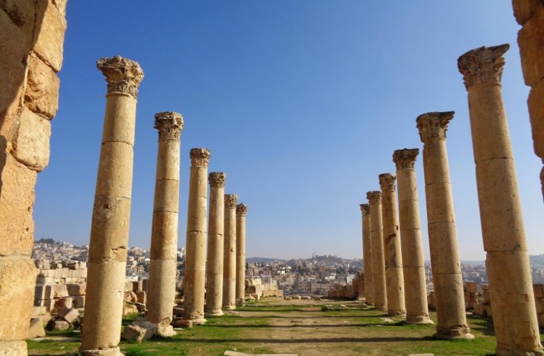 Dżerasz – rzymskie miasto w sercu Jordanii